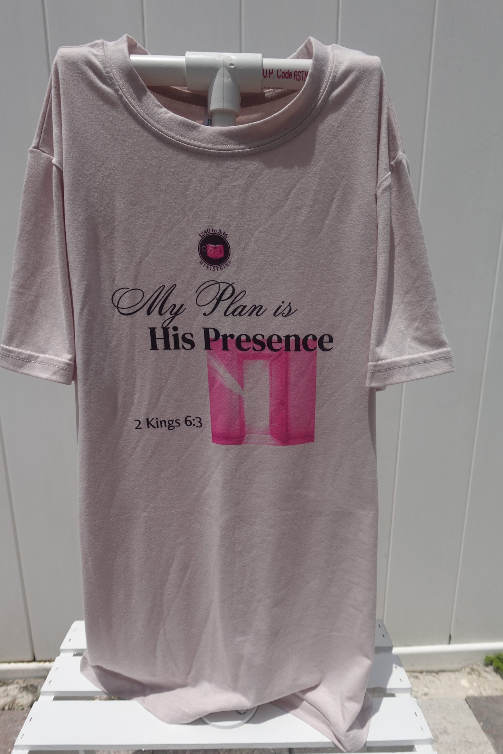 My Plan is His Presence Polyester Tshirt